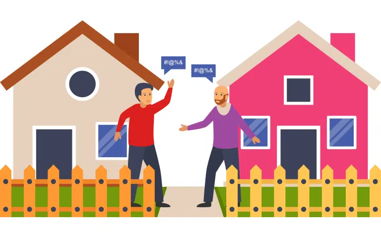 Can I paint my neighbour's wall on my side? 1 Can I paint my Neighbours wall on my side? - Faulkner Surveyors Camberley