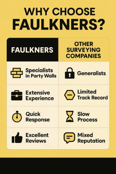 Can I Alter The Party Wall Surveyor? - A Crucial Guide From Faulkner Surveyors 4 Party Wall Mediation {bane} Faulkner Surveyors Camberley Best Surveyor Near me Camberley